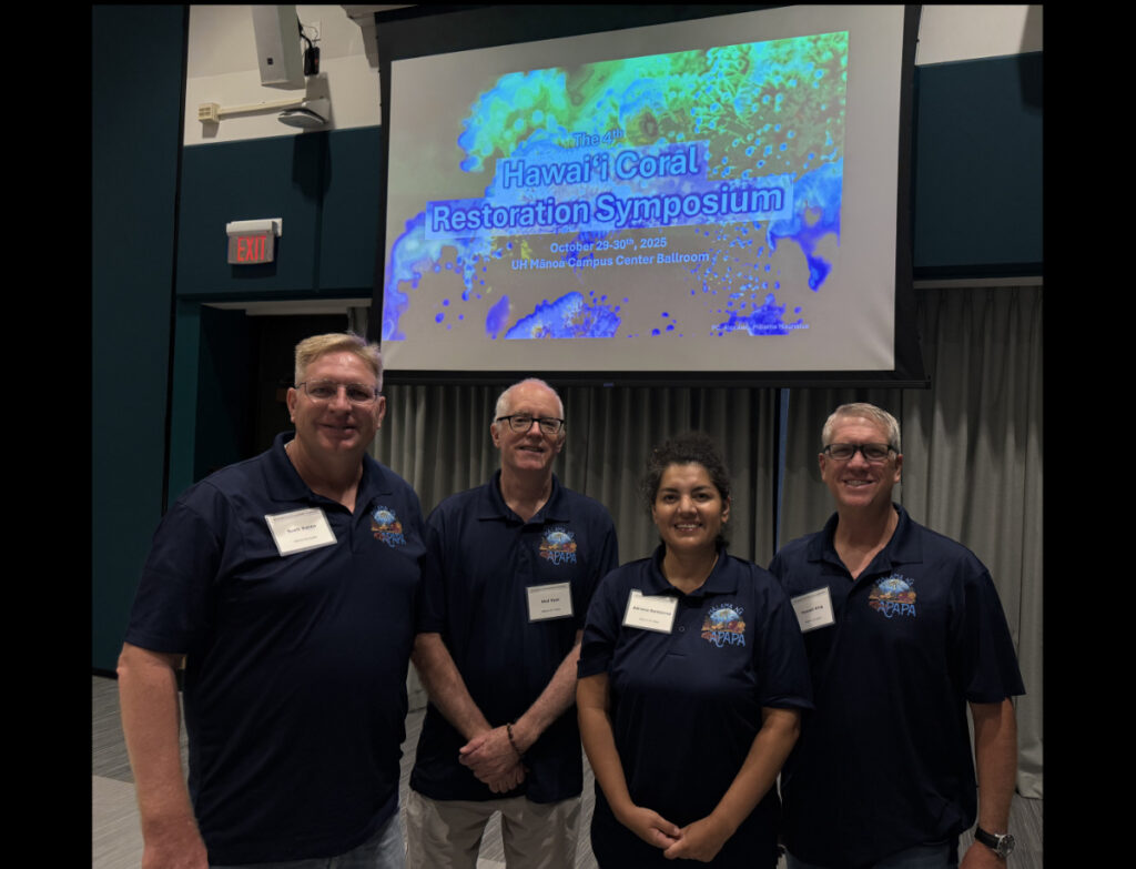 Scott, Med, Adrana, and Peter from MNA, at the Symposium